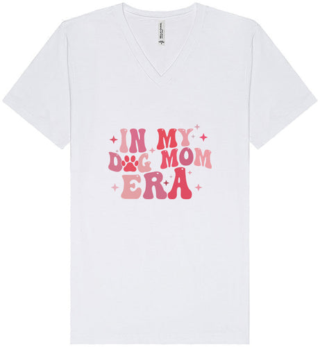 Dog Mom Era Unisex V-Neck Shirt