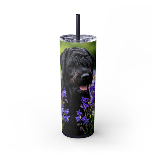 Skinny Tumbler with Straw – 20 oz Stainless Steel Cup