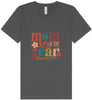 Colorful Mom of the Year Unisex V-Neck Shirt