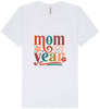 Colorful Mom of the Year Unisex V-Neck Shirt