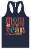 Colorful Mom of the Year Women's Racerback Tank