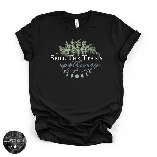 Spill The Tea Logo Tee | Signature Brand Graphic T-Shirt