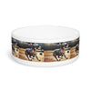 Ceramic Pet Bowl – 16 oz Dog Feeding Bowl