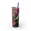 Skinny Tumbler with Straw – 20 oz Stainless Steel Cup