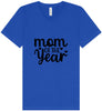 Mom of the Year Unisex V-Neck Shirt