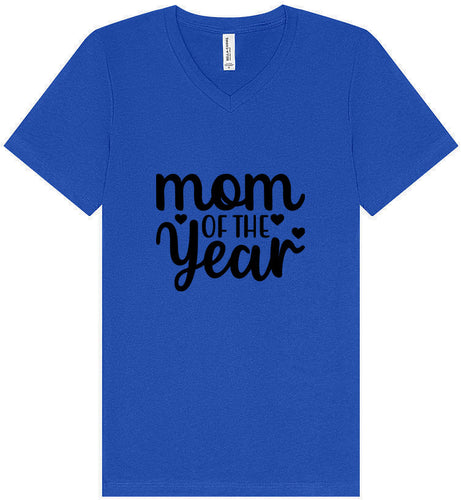 Mom of the Year Unisex V-Neck Shirt