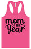Mom of the Year Women's Racerback Tank