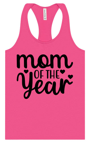 Mom of the Year Women's Racerback Tank