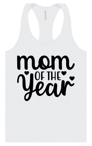 Mom of the Year Women's Racerback Tank