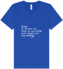 My Circus, My Monkeys Unisex V-Neck Shirt