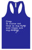 My Circus, My Monkeys Women's Racerback Tank