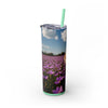 Skinny Tumbler with Straw – 20 oz Stainless Steel Cup