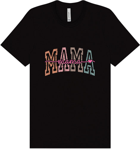 Retro Mama Adult Bella Canvas Shirt
