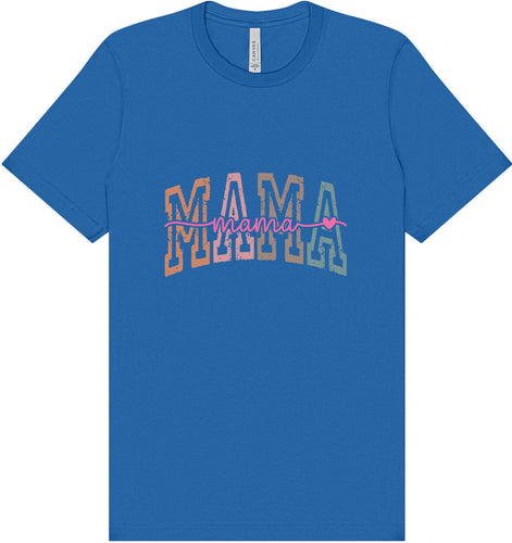 Retro Mama Adult Bella Canvas Shirt