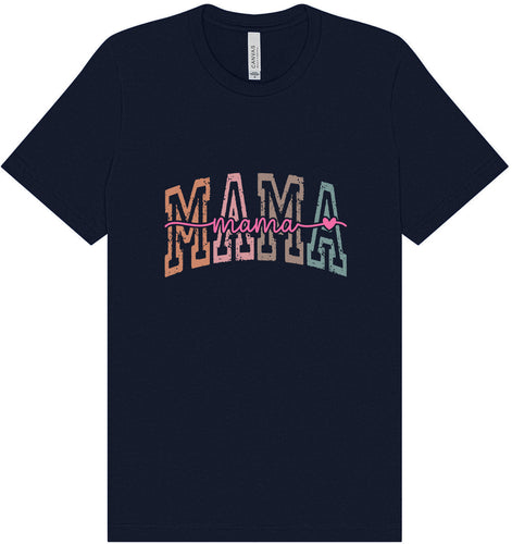 Retro Mama Adult Bella Canvas Shirt