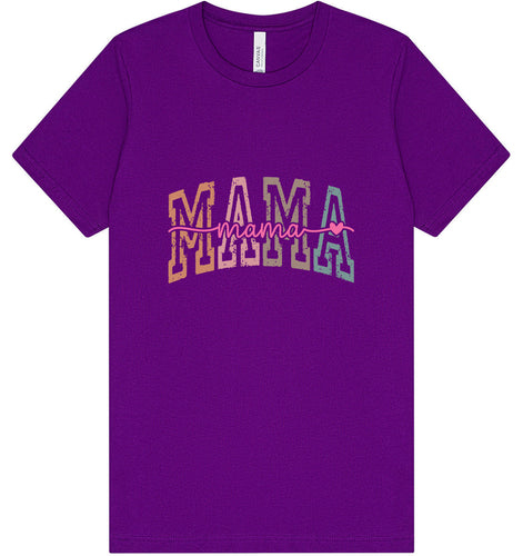 Retro Mama Adult Bella Canvas Shirt