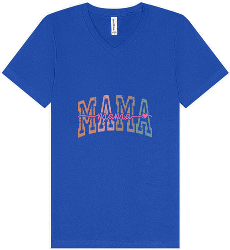 Retro Mama Unisex V-Neck Shirt