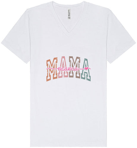 Retro Mama Unisex V-Neck Shirt
