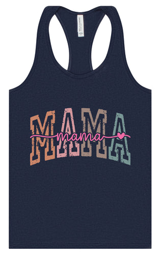 Retro Mama Women's Racerback Tank