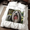 Sweatshirt Blanket – Plush Fleece Throw, 2 Size Options