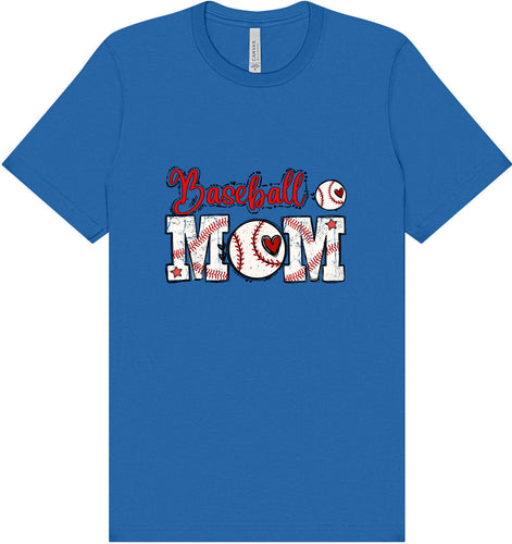 Baseball Mom Adult Bella Canvas Shirt