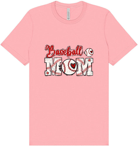 Baseball Mom Adult Bella Canvas Shirt