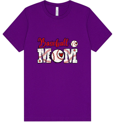 Baseball Mom Adult Bella Canvas Shirt