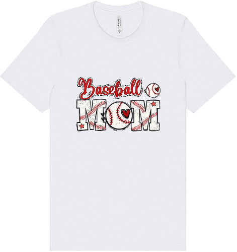 Baseball Mom Adult Bella Canvas Shirt