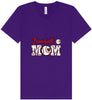 Baseball Mom Unisex V-Neck Shirt