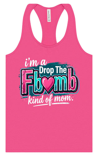F Bomb Mom Women's Racerback Tank