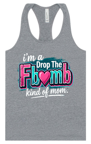F Bomb Mom Women's Racerback Tank