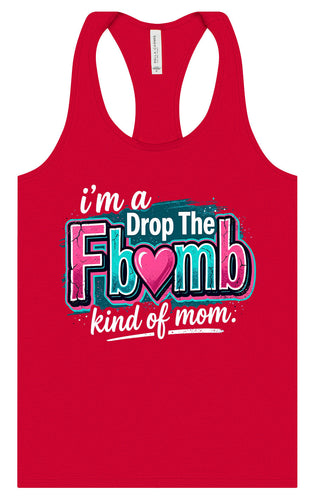 F Bomb Mom Women's Racerback Tank