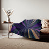 Sweatshirt Blanket – Plush Fleece Throw, 2 Size Options
