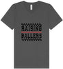 Raising Ballers Unisex V-Neck Shirt