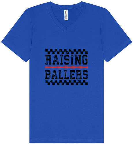 Raising Ballers Unisex V-Neck Shirt