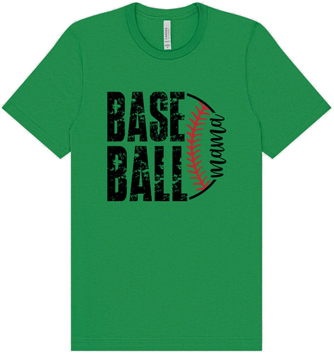 Baseball Mama Adult Bella Canvas Shirt