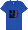 Baseball Mama Unisex V-Neck Shirt