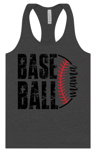 Baseball Mama Women's Racerback Tank