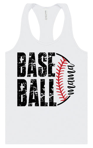 Baseball Mama Women's Racerback Tank