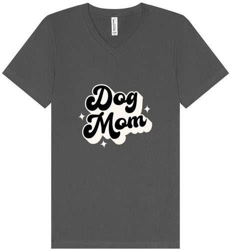 Dog Mom Unisex V-Neck Shirt