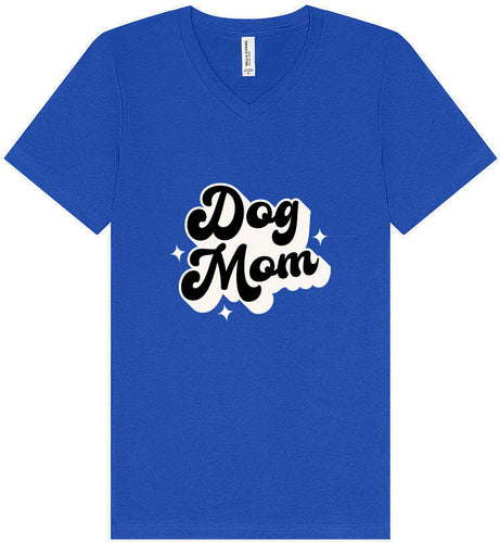 Dog Mom Unisex V-Neck Shirt