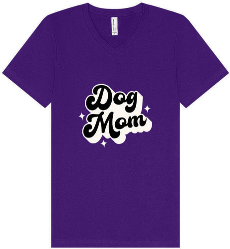 Dog Mom Unisex V-Neck Shirt