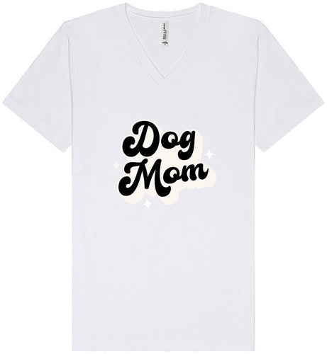Dog Mom Unisex V-Neck Shirt