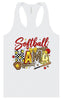 Softball Mama Women's Racerback Tank