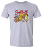 Softball Mama Adult Gildan Soft Shirt