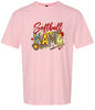 Softball Mama Adult Gildan Soft Shirt