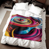 Sweatshirt Blanket – Plush Fleece Throw, 2 Size Options
