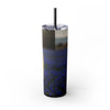 Skinny Tumbler with Straw – 20 oz Stainless Steel Cup