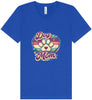 Retro Dog Mom Unisex V-Neck Shirt