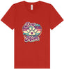 Retro Dog Mom Unisex V-Neck Shirt